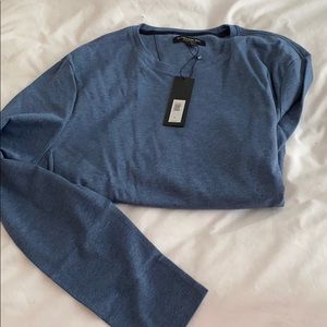 Banana republic luxury touch long sleeve t